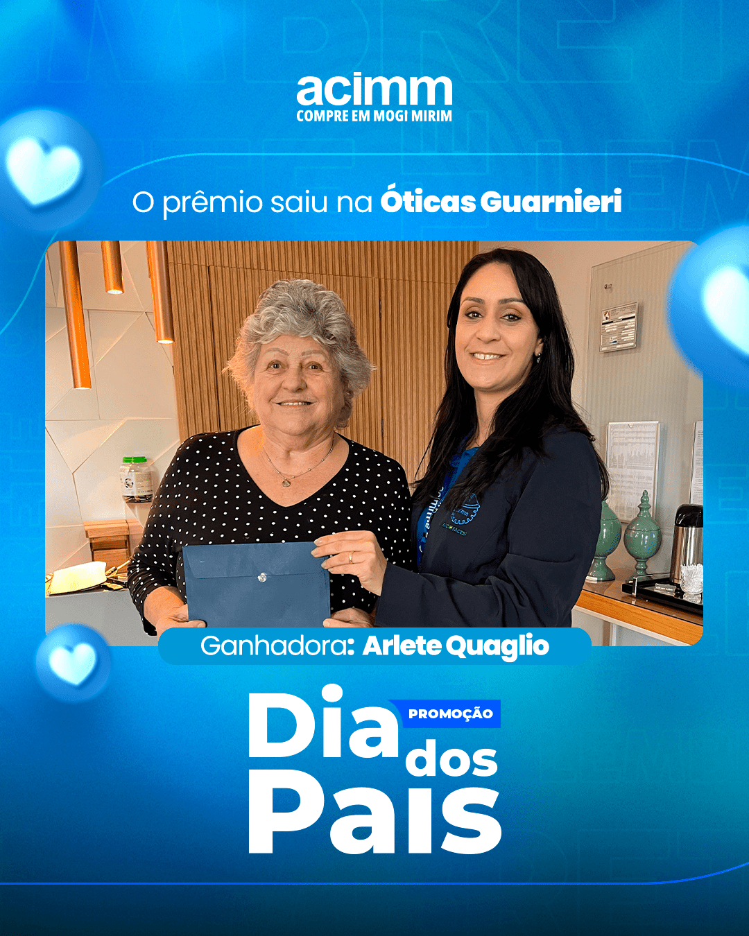 Arlete Quaglio - Óticas Guarnieri