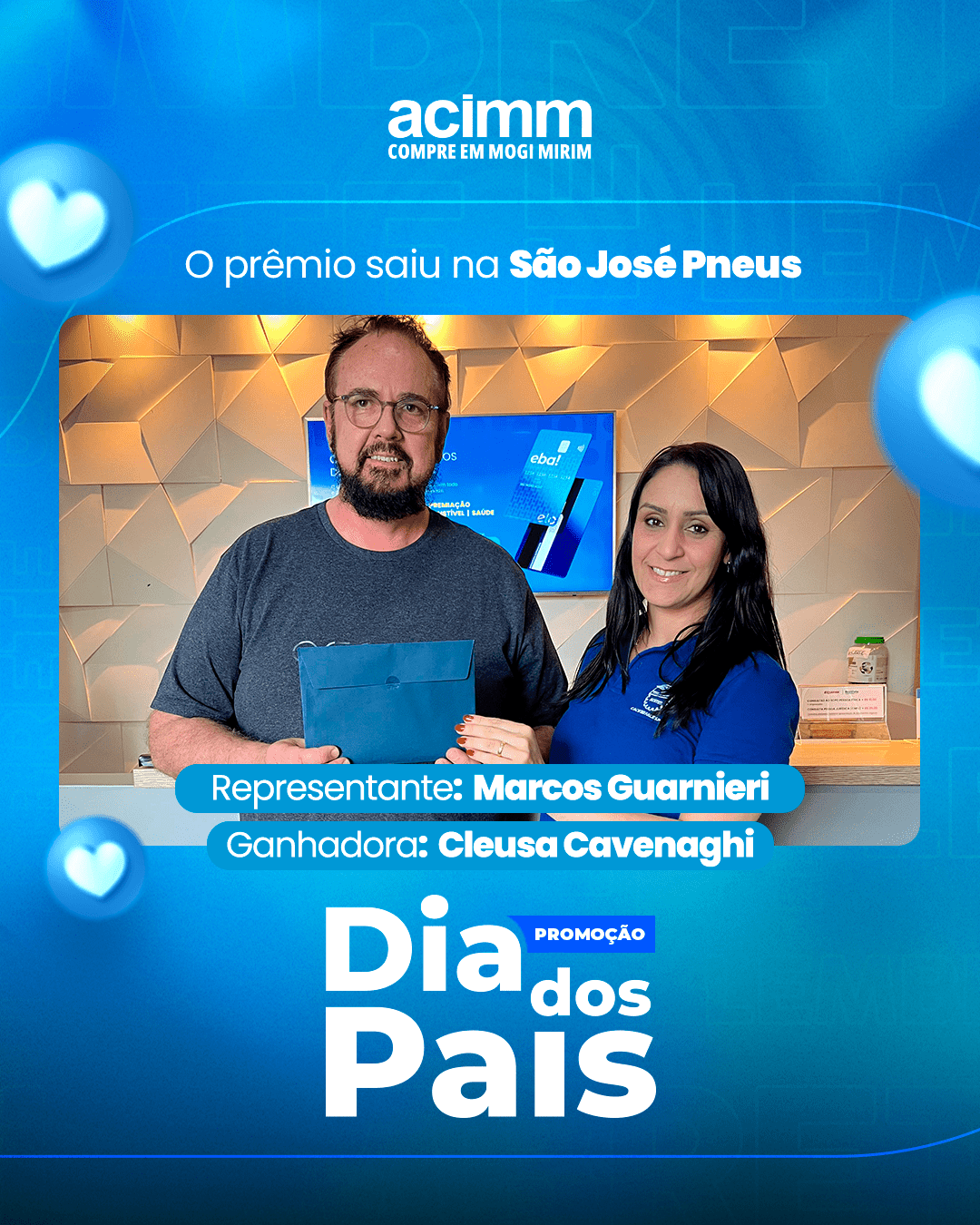 Cleusa cavenaghi - Marcos Guarnieri - São José pneus